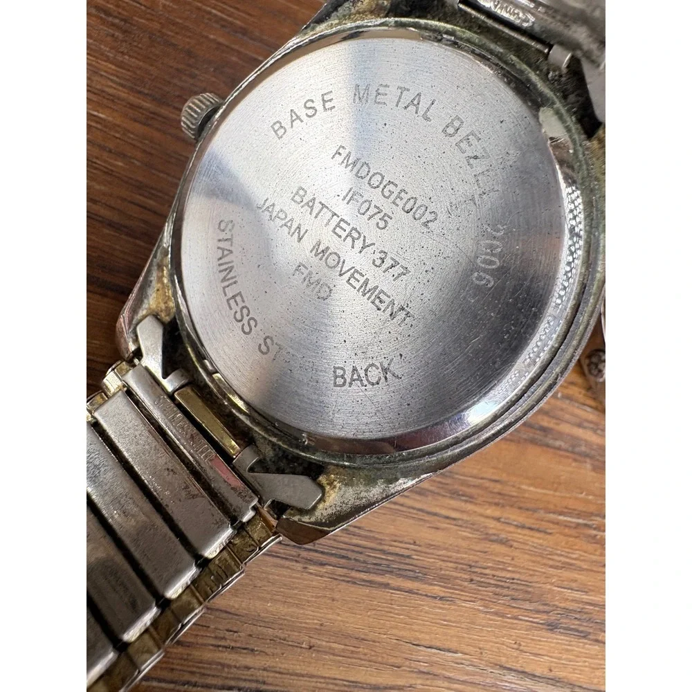 Vintage Watch Lot Seiko Timex Indiglo Jaz Paris FMD 5 Pieces For Repair